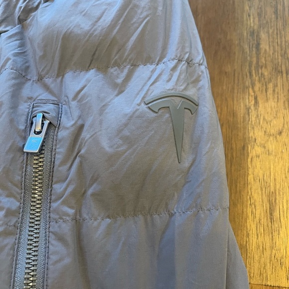 TESLA gray puffer jacket - Picture 6 of 13